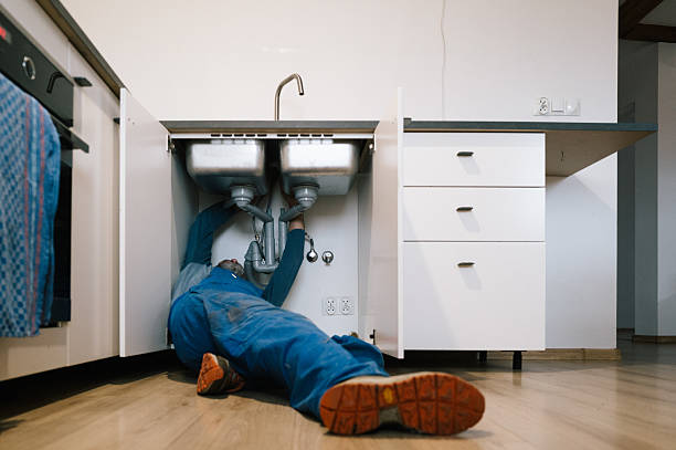 Professional Drain Cleaning technician working in Saint Charles, MO